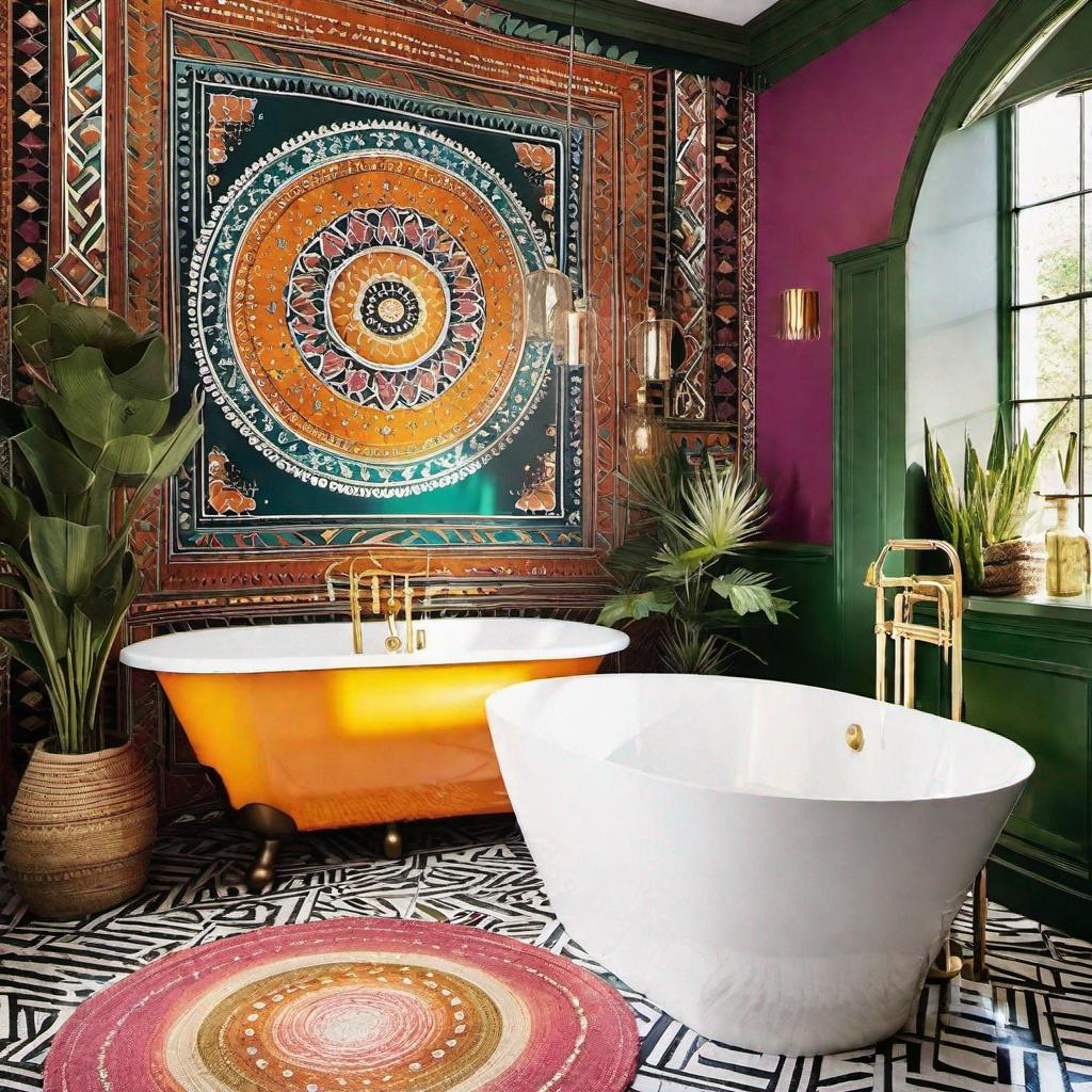 Bohemian Bliss Designing Eclectic Bathrooms With Creativity And Style