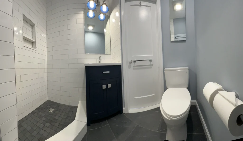 Walk-In Shower Bathroom Renovation in Montclair, NJ