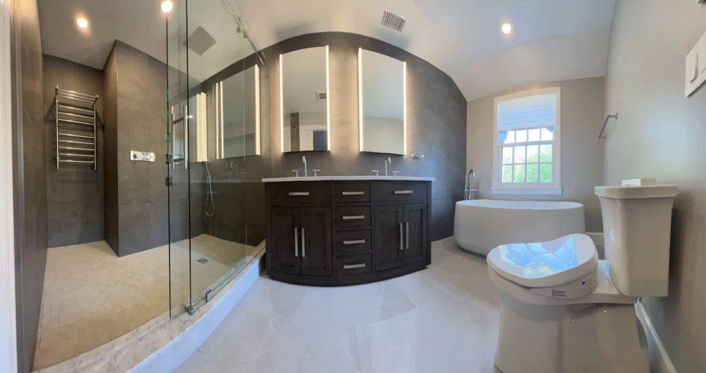Luxury Master Bathroom Renovation in Montclair, NJ