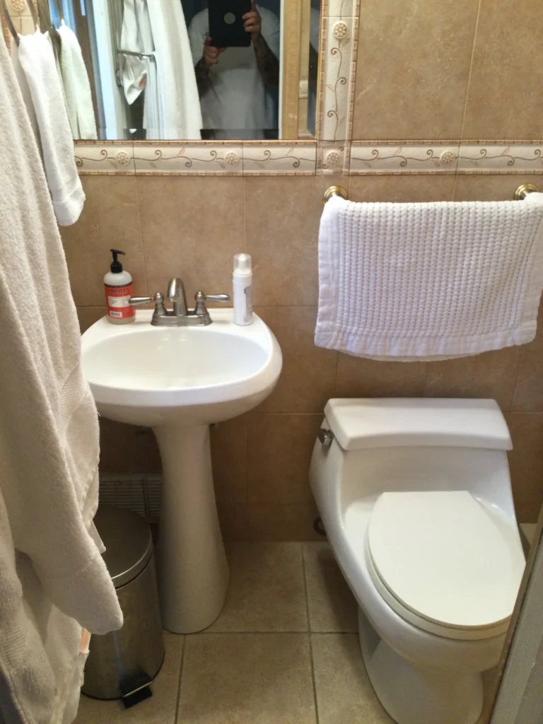 Floating Vanity Bathroom Renovation in Hasbrouck Heights, NJ